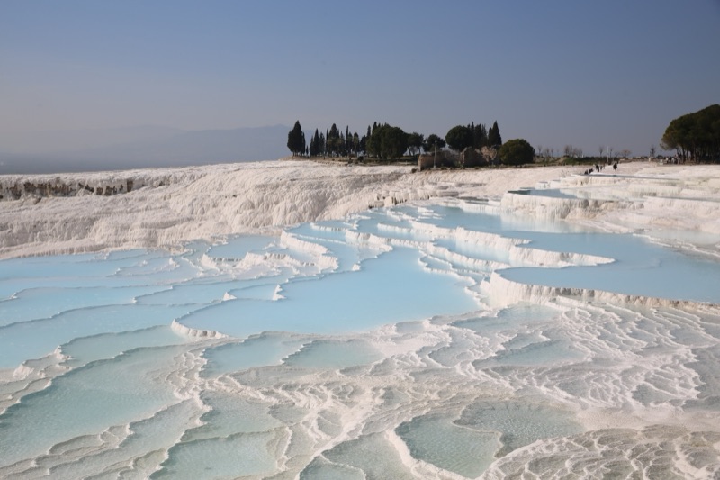 Pamukkale travertine pools
